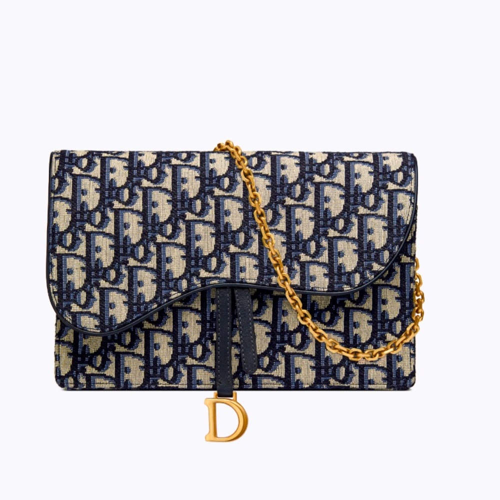 dior saddle pouch canvas 928 bleu
